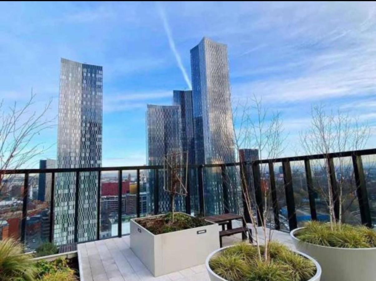 Brand New Luxury Manchester City Centre 2 Bed Apartment Skyline Views Kültér fotó